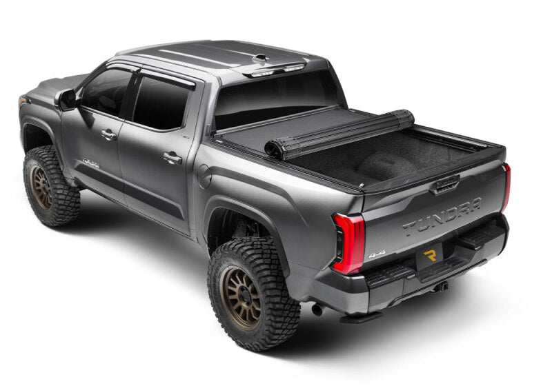 BAK Revolver X4 TS Hard Roll-Up Bed Cover for Toyota Tundra (2010-2021) with T-Slot Rails