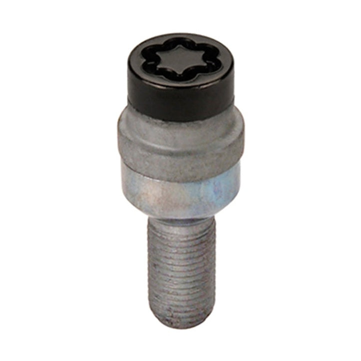 McGard Wheel Lock Bolt Set - Radius Seat, M14 x 1.5, 17mm Hex, Black Finish
