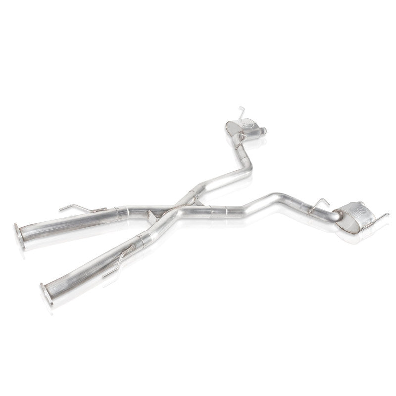 Stainless Works 2018 Jeep TrackHawk 6.2L 3-Inch Catback Exhaust System with X-Pipe and Turbo Mufflers