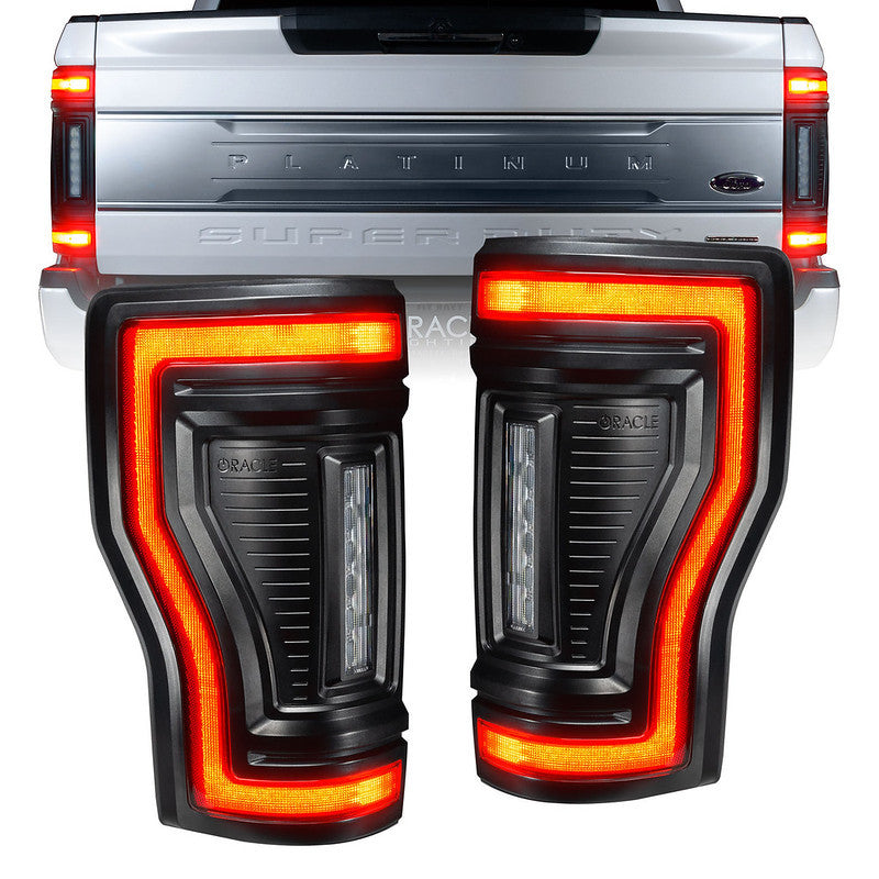 Oracle Lighting Flush Mount LED Tail Lights for 2017-2022 Ford F-250 and F-350 Super Duty Trucks