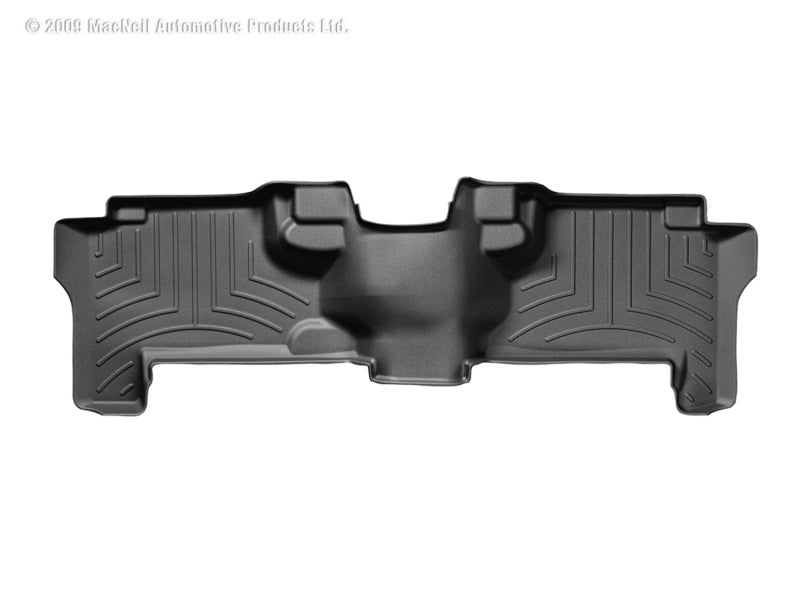 WeatherTech FloorLiner DigitalFit Rear for 2007 Isuzu Ascender, GMC Envoy, and More - Black