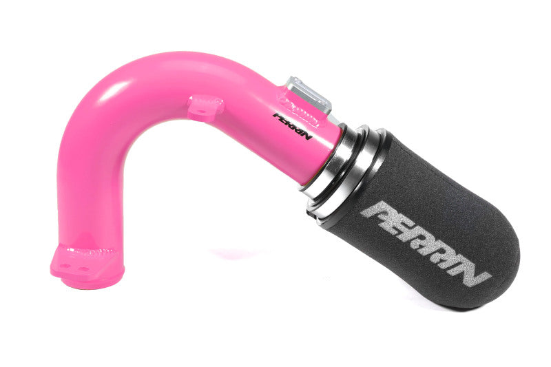 Perrin Performance Cold-Air Intake with Heatshield for 2015-2021 Subaru WRX - Hyper Pink, Part No. PSP-INT-325HP
