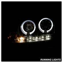 Load image into Gallery viewer, Spyder LED Halo DRL Projector Headlights for Volkswagen GTI &amp; Jetta (2006-2009) - Black
