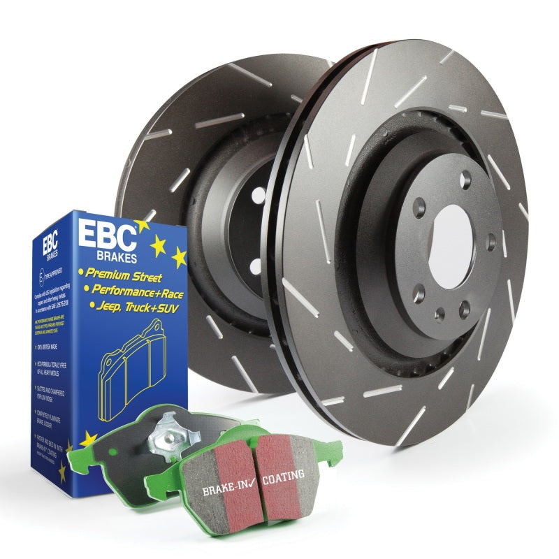 EBC S2 Kits Greenstuff Brake Pads and USR Rotors for Lexus GS300 and GS430