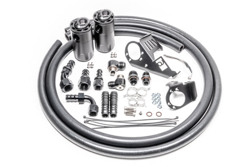Radium Engineering Dual Catch Can Kit for 2022-2024 Subaru WRX with Fluid Lock