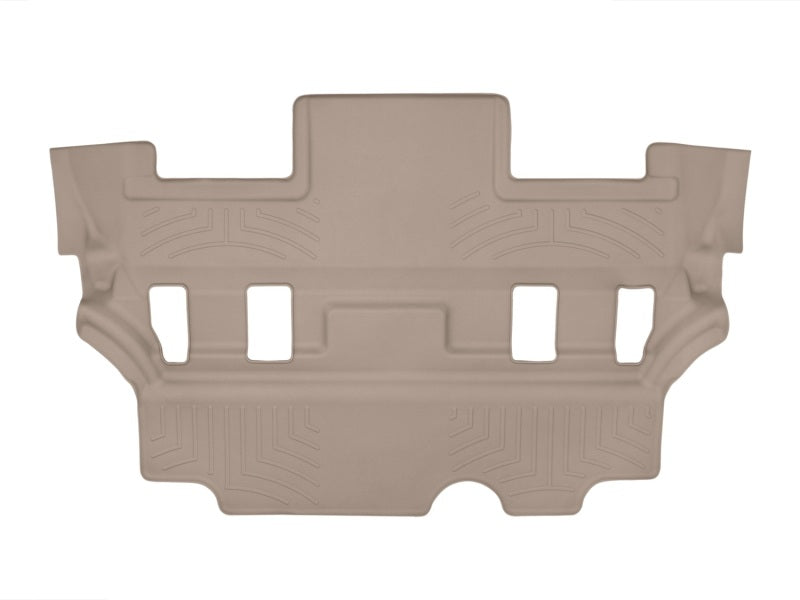 WeatherTech DigitalFit Rear FloorLiner for Chevrolet Tahoe and GMC Yukon with 2nd Row Bucket Seats, Tan