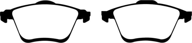 EBC Redstuff Ceramic Low Dust Front Brake Pads for Mazda 6 2006-2009 - Part No. EBCDP31773C