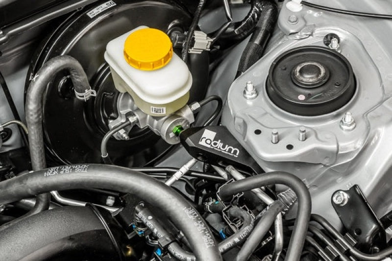 Radium Engineering Master Cylinder Brace for Scion FR-S and Subaru BRZ – Green, Part Number RAD20-0104-01