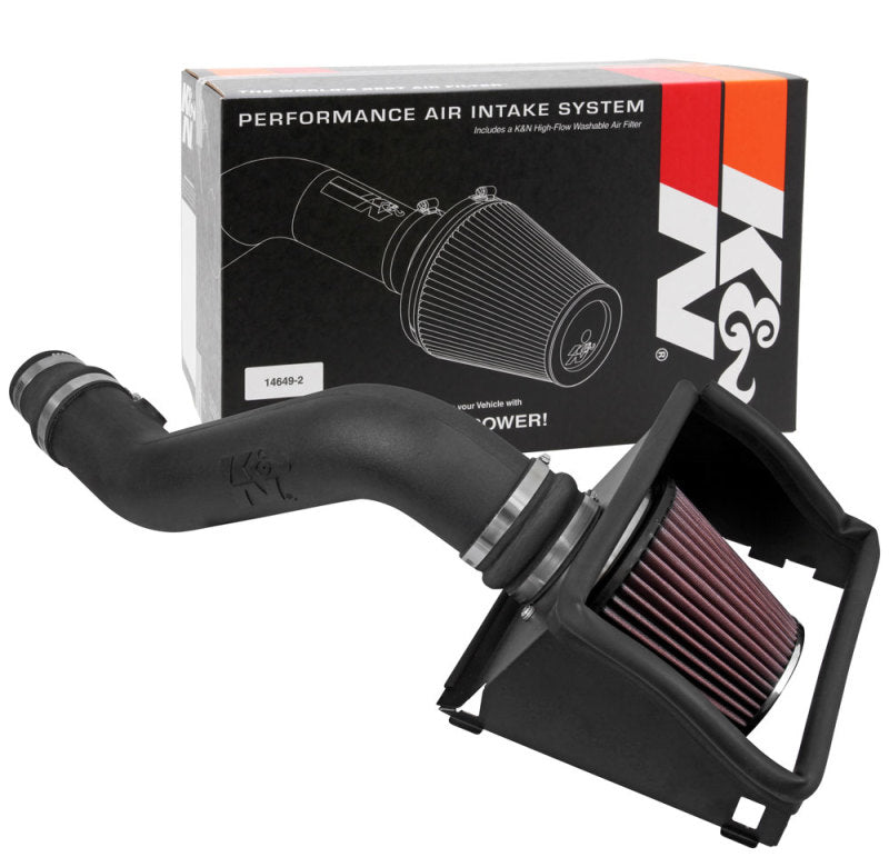 K&N Engineering Part 63-2596 AirCharger Performance Intake for 2015-2016 Ford F-150 3.5L V6 EcoBoost