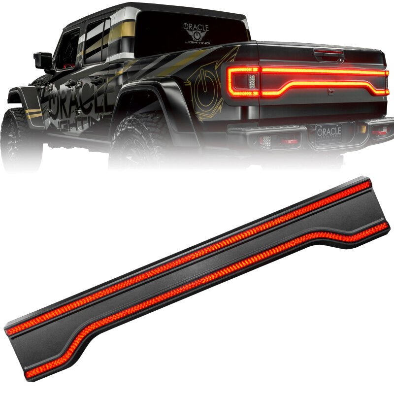 Oracle Lighting Racetrack Style LED Tailgate Light for Jeep Gladiator JT - Tinted Lens