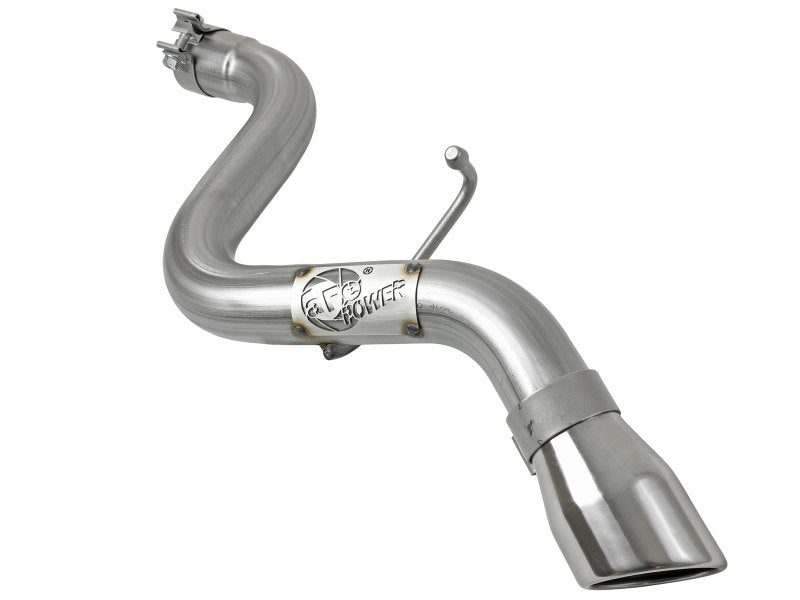 aFe Mach Force-Xp Axle-Back Exhaust System with Polished Tip for Jeep Wrangler JL 2018-2019