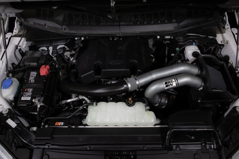 K&N Engineering 30-2617KC Performance Air Intake System for Ford F-150 2.7L/3.5L V6 (2015-2016)