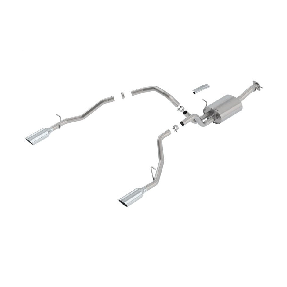 Borla S-Type Cat-Back Exhaust System for 2019-2024 Ram 1500 5.7L V8 with Through Bumper Tip Exit