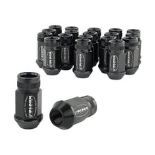 Load image into Gallery viewer, Skunk2 Racing 12x1.25 Forged Lug Nut Set in Black – Lightweight and Durable Wheel Fasteners