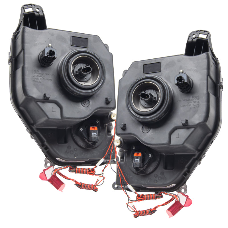 Oracle Lighting 08-12 Jeep Liberty Pre-Assembled White Headlights with SMD Halo Technology