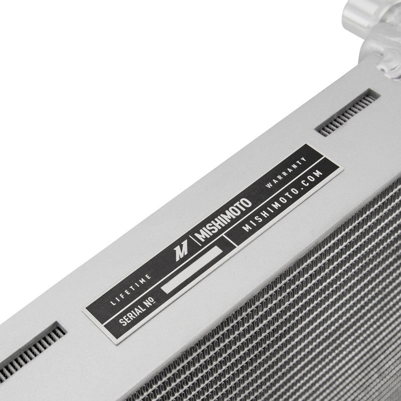 Mishimoto 2020+ Toyota Supra Aluminum Auxiliary Radiators - Full Aluminum, TIG-Welded, 30% Larger Core for Enhanced Cooling