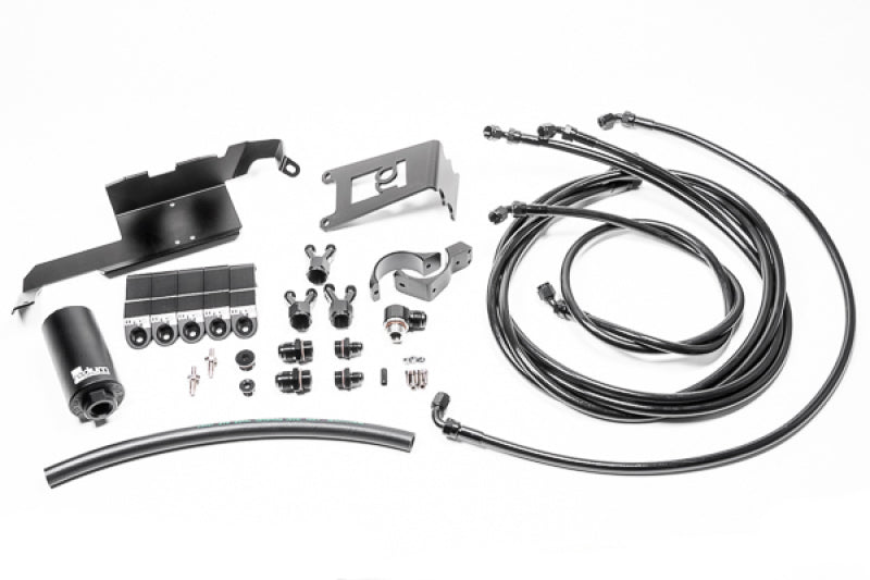 Radium Engineering Nissan R35 GT-R Fuel Hanger Feed Kit - Stainless Steel