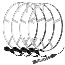 Load image into Gallery viewer, Oracle Lighting LED Illuminated Wheel Rings - ColorSHIFT Dynamic - 16.5-inch Aluminum Rings for Custom Wheels and Brake Rotors