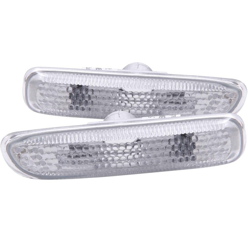 ANZO 1999-2001 BMW 3 Series Side Marker Lights with Clear Lens - Pair