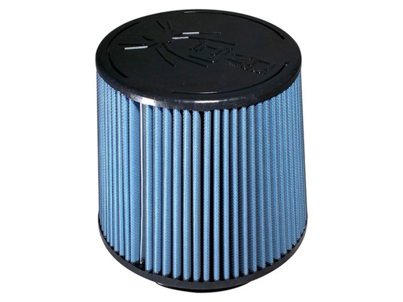 Injen NanoWeb Dry Air Filter 6-inch Base ID, 8.5-inch Tall, 7-inch Top OD - Part Number injX-1101-BB