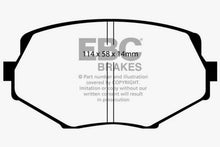 Load image into Gallery viewer, EBC Bluestuff NDX Front Brake Pads for Mazda Miata MX-5 (Part No. EBCDP51002NDX)