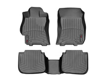 Load image into Gallery viewer, WeatherTech FloorLiner DigitalFit Front and Rear Floor Mats Black WET44708-1-2 for 2015-2016 Subaru Legacy and Outback