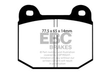 Load image into Gallery viewer, EBC Redstuff Ceramic Low Dust Brake Pads for Lotus Exige and Elise * Part No. EBCDP3197/2C