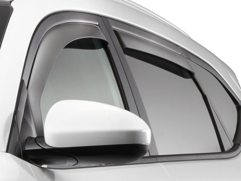 WeatherTech 2016+ Hyundai Tucson Front & Rear Side Window Deflectors - Dark Smoke