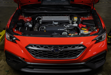 Load image into Gallery viewer, Mishimoto 2022+ Subaru WRX Pulley Cover Black - Durable Aluminum Engine Bay Accessory