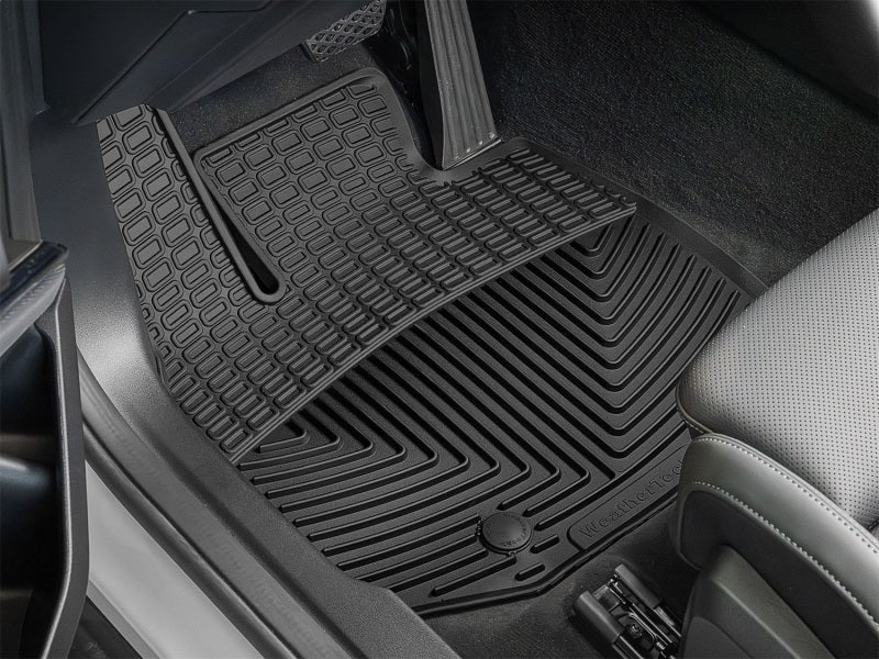 WeatherTech wetW768 All-Weather Floor Mats for 2025-2026 BMW X3, Front Row, Black