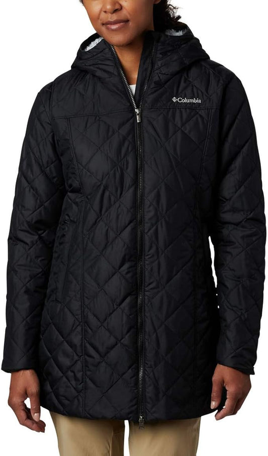 Columbia Women's Copper Crest Long Jacket, Black