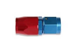 Earl's - Straight Swivel-Seal® Hose End -6 AN - Red/Blue