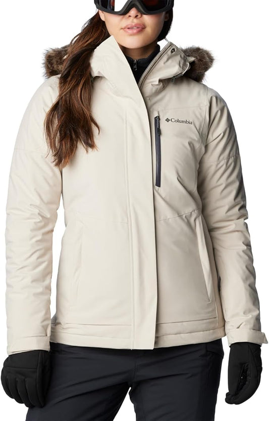 Columbia Women's Ava Alpine Insulated Jacket, Dark Stone, 3X Plus