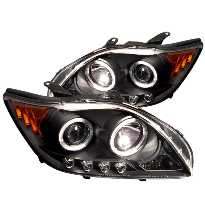 Spyder Scion tC 2005-2010 Projector Headlights with LED Halo * Black Finish, OEM Quality Replacement