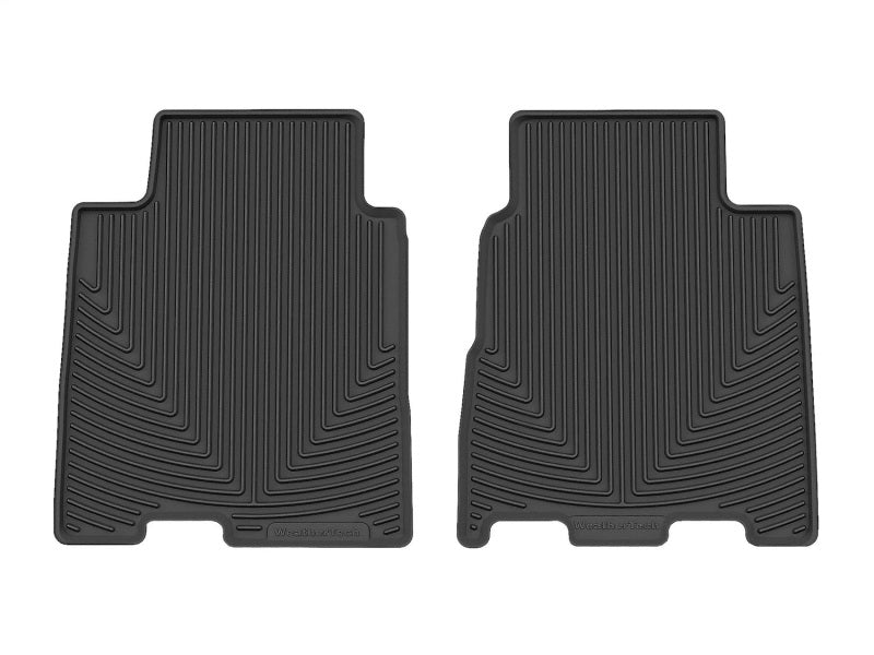 WeatherTech W600 All-Weather Rear Floor Mats for 2021+ Ford Bronco, Black