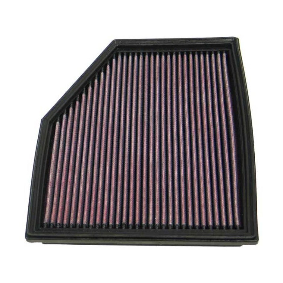 K&N Engineering High-Flow Drop-In Air Filter for 2006-2009 BMW 5 Series 2.5L L6 Models (Part No. KN-33-2292)