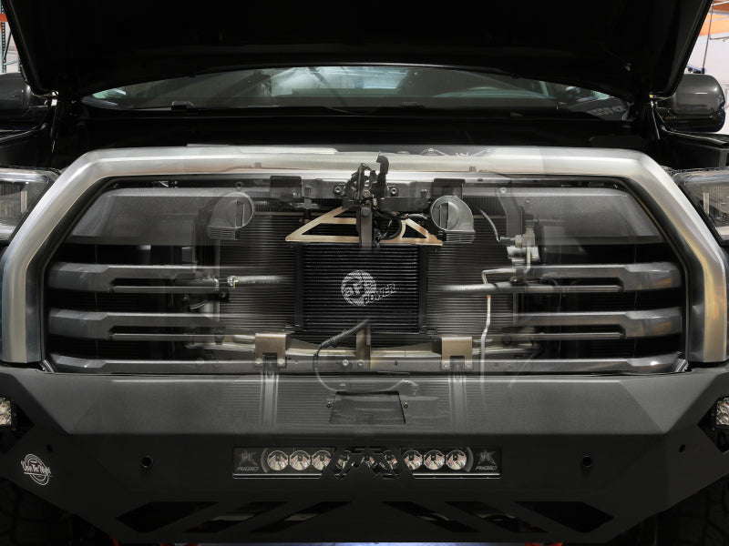 aFe BladeRunner Transmission Oil Cooler Kit for Toyota Tundra 2022-2023, Part #afe46-80009