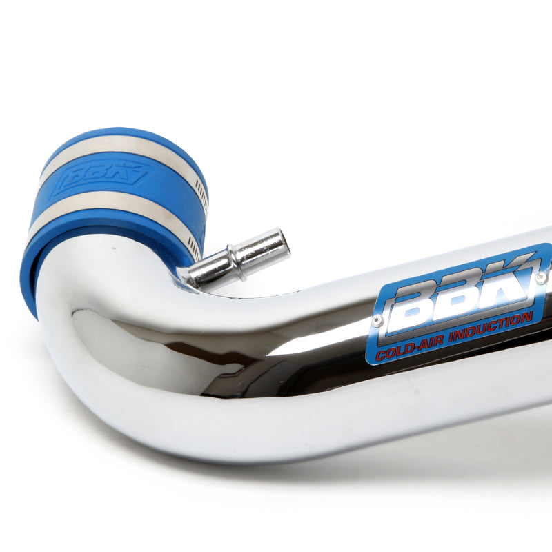 BBK 05-10 Mustang 4.0 V6 Cold Air Intake Kit with Chrome Finish - Improved Performance and Power