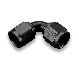 Earl's 90 Degree -6 AN Female to Female Swivel Adapter Aluminum Coupling