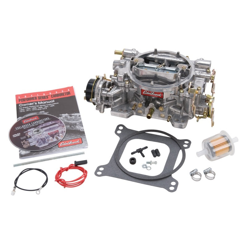 Edelbrock Performer Series 600 CFM Electric Choke Carburetor for Pontiac Firebird and Chevrolet Camaro