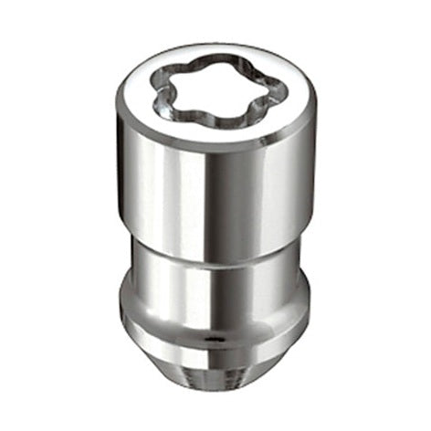 McGard Chrome Cone Seat Wheel Lock Nut Set - 5 Pack for Ford Bronco II with 1/2-20 Thread