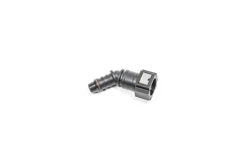 Radium Engineering 5/16 Inch SAE Female to 45-Degree 3/8 Inch Barb Fitting