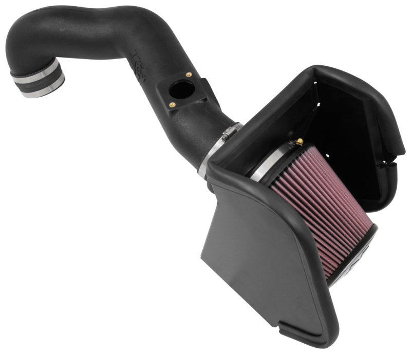 K&N Engineering 63-6017 High-Performance Cold Air Intake System for Nissan Titan XD V8-5.0L Diesel