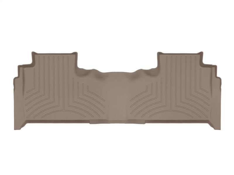 WeatherTech FloorLiner HP Rear Floor Mats for 2021+ Chevrolet Suburban and Tahoe, Tan - wet4516322IM