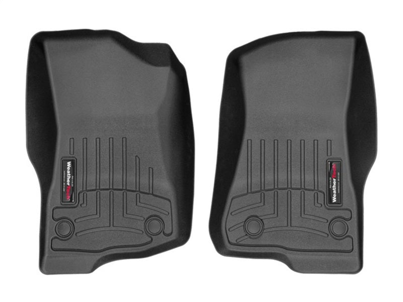 WeatherTech DigitalFit Front FloorLiner for 2018-2019 Jeep Wrangler Unlimited - Black