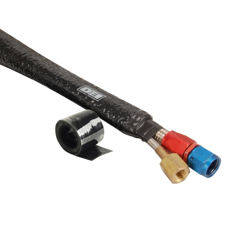 DEI Fire Sleeve and Tape Kit 3/4 Inch ID x 3 Feet for High-Temperature Protection
