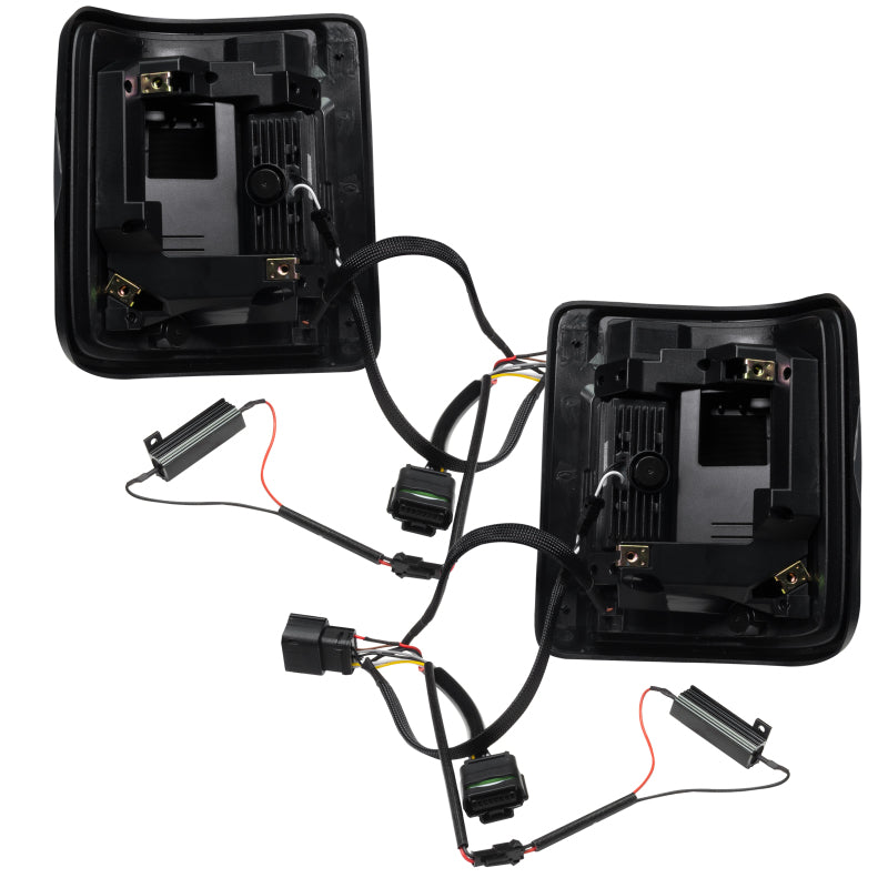 Oracle Lighting Jeep Wrangler JL LED Flush Mount Tail Lights – Clear Lens, Part #orl5884-504