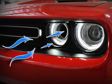Load image into Gallery viewer, aFe Dynamic Air Scoop for Dodge Challenger 2015-2023 * Blue, Part #afe54-72203-SL