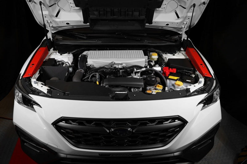 Perrin Performance Red Fender Shroud Set for 2022-2025 Subaru WRX - Part PSP-ENG-551RD