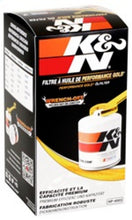 Load image into Gallery viewer, K&amp;N Engineering Premium Gold Oil Filter for Dodge Ram and D250 Models Part #knnHP-4003